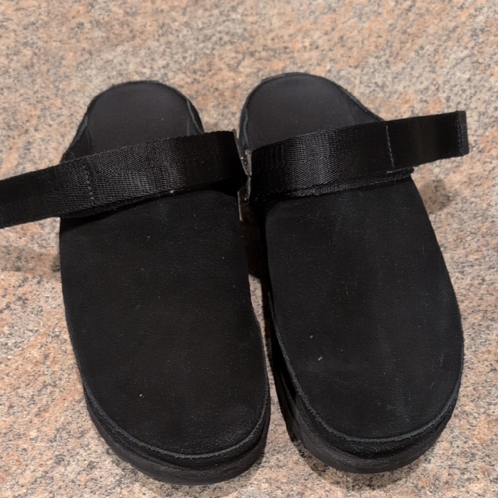 UGG Black Slip-On Footwear